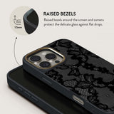 Burga iPhone 14 Deksel Elite Dark MagSafe Magnetic