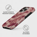 Burga iPhone 15 Pro Max Deksel Tough MagSafe Tender Kiss