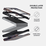Burga Samsung Galaxy Z Flip 6 Deksel Tough Velvet Night