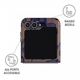 Burga Samsung Galaxy Z Flip 6 Deksel Tough Velvet Night