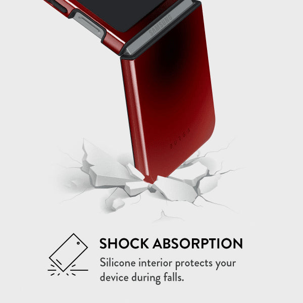 Burga Samsung Galaxy Z Flip 6 Deksel Tough No Talking