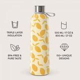 Burga Flaske Termos 500 ml Lemon Tart
