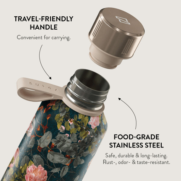 Burga Flaske Termos 800 ml Bloomy Garden