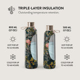 Burga Flaske Termos 800 ml Bloomy Garden