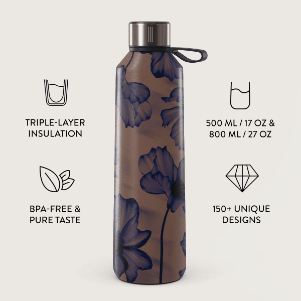 Burga Flaske Termos 800 ml Velvet Night