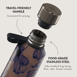 Burga Flaske Termos 800 ml Velvet Night