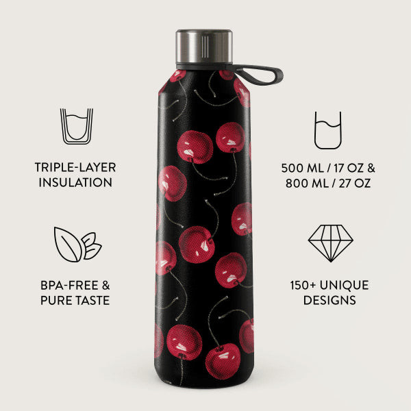 Burga Flaske Termos 800 ml Cherrybomb