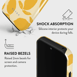 Burga Google Pixel 9/Pixel 9 Pro Deksel Tough Lemon Tart