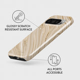 Burga Google Pixel 9/Pixel 9 Pro Deksel Tough Full Glam