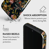 Burga Google Pixel 9/Pixel 9 Pro Deksel Tough Bloomy Garden