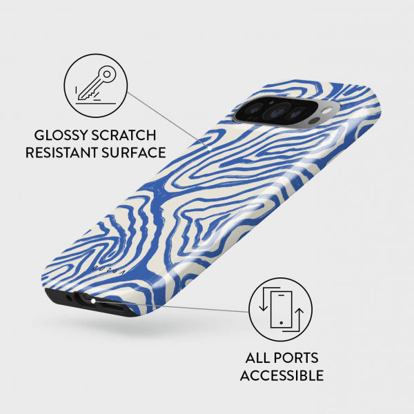Burga Google Pixel 9/Pixel 9 Pro Deksel Tough Seven Seas