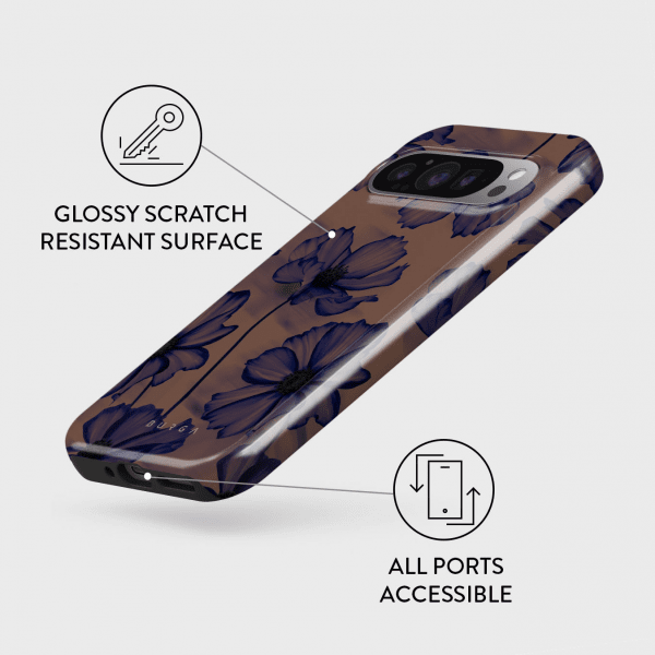 Burga Google Pixel 9 Pro XL Deksel Tough Velvet Night
