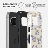 Burga Google Pixel 9/Pixel 9 Pro Deksel Tough Derby Race
