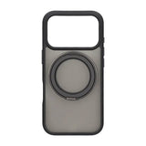 iPhone 17 Pro Deksel Roterbart Stativ Svart