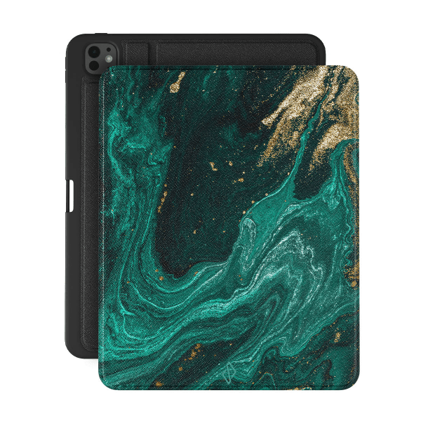 Burga iPad Pro 11 (M4/M5) Etui Folio Emerald Pool