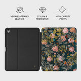 Burga iPad Air 13 (M2/M3) Etui Folio Bloomy Garden