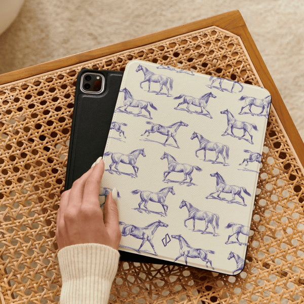 Burga iPad Pro 13 (M4/M5) Etui Folio Derby Race