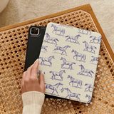 Burga iPad Pro 13 (M4/M5) Etui Folio Derby Race