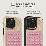Burga Holder StickPad Sticky Grip Rosa