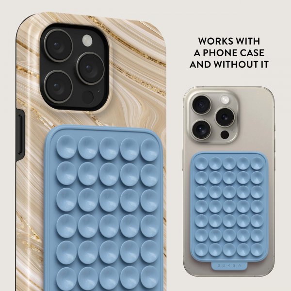 Burga Holder StickPad Sticky Grip Blå