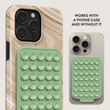 Burga Holder StickPad Sticky Grip Grønn