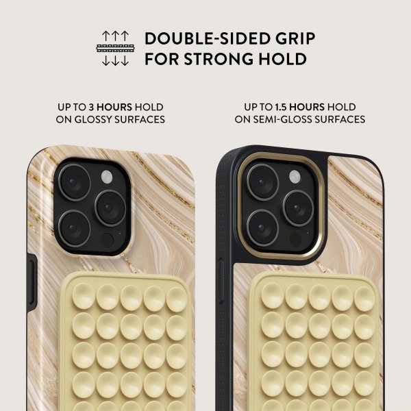 Burga Holder StickPad Sticky Grip Gul