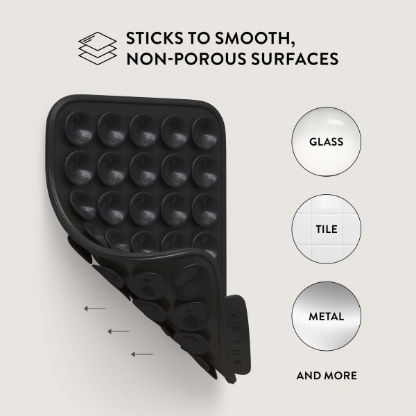 Burga Holder StickPad Sticky Grip Svart