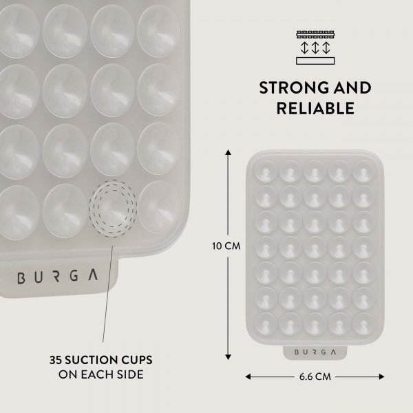 Burga StickPad Sticky Grip Hvit