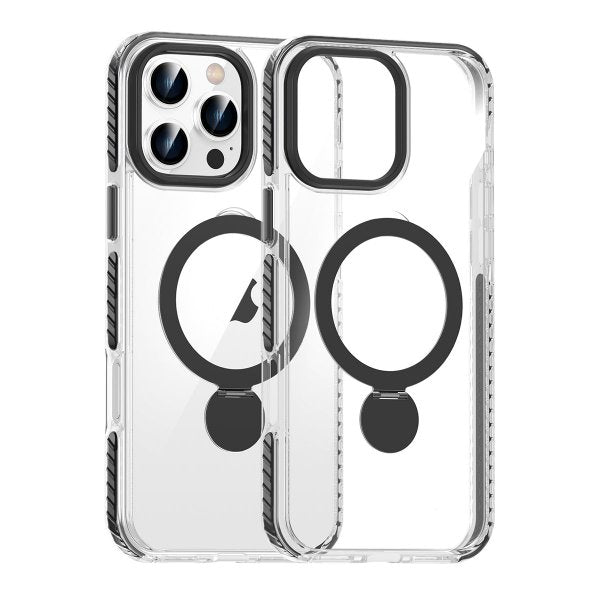 iPhone 16 Pro Max Deksel Ring Stand MagSafe Svart