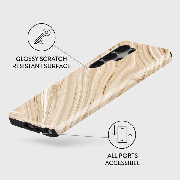 Burga Samsung Galaxy S25 Plus Deksel Tough Full Glam