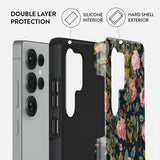 Burga Samsung Galaxy S25 Ultra Deksel Tough Bloomy Garden