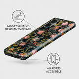 Burga Samsung Galaxy S25 Ultra Deksel Tough Bloomy Garden