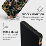 Burga Samsung Galaxy S25 Ultra Deksel Tough Bloomy Garden