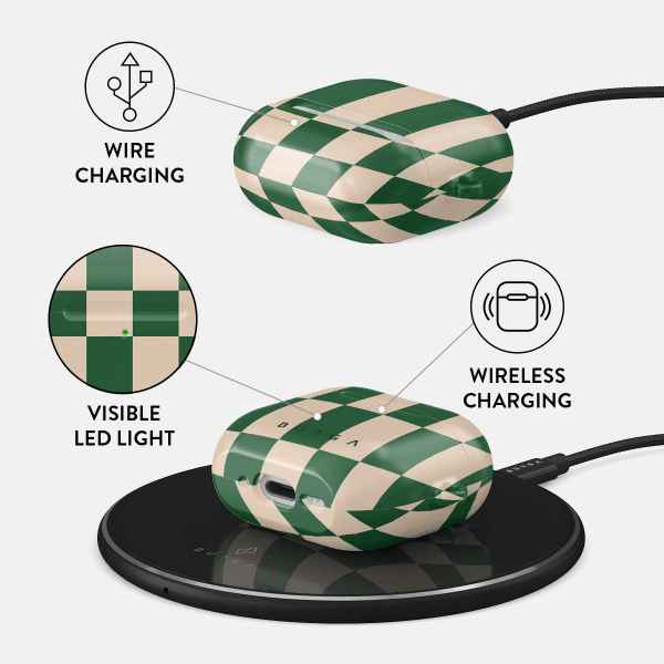 Burga AirPods 4 Deksel Design Ivy League