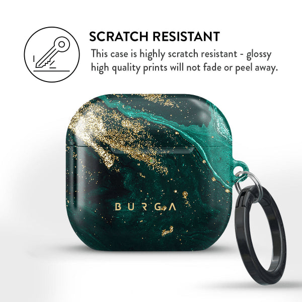 Burga AirPods 4 Deksel Design Emerald Pool