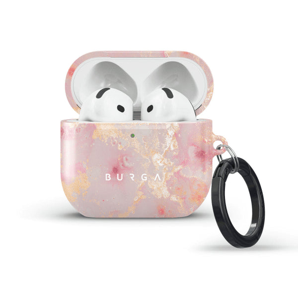 Burga AirPods 4 Deksel Design Golden Coral