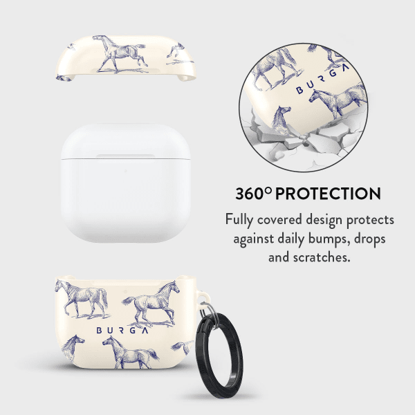 Burga AirPods 4 Deksel Design Derby Race