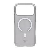 Rvelon iPhone 17 Pro Max Deksel Korrugerte MagSafe Grå