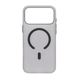 iPhone 17 Pro Deksel Korrugerte MagSafe Grå