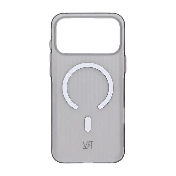 Rvelon iPhone 17 Pro Max Deksel Korrugerte MagSafe Svart