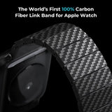 Pitaka Apple Watch Armbånd Carbon Fiber Watch Band Modern