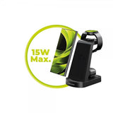 Mobile Origin 3-i-1 Trådløs lader for Samsung 15W