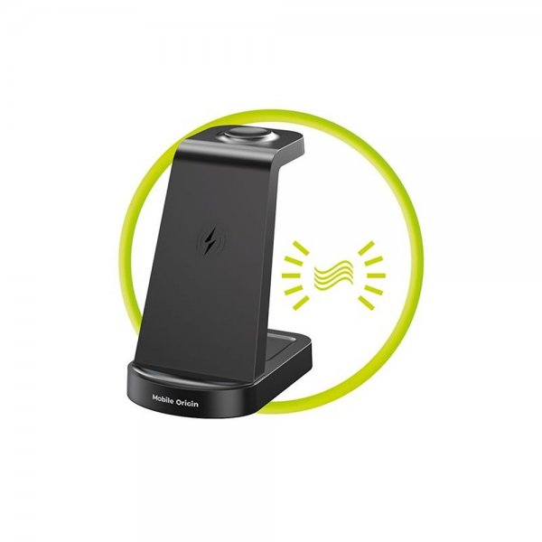 Mobile Origin 3-i-1 Trådløs lader for Samsung 15W