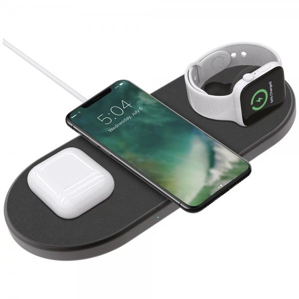 Xqisit 3-i-1 Trådløs lader Multi Device 35W