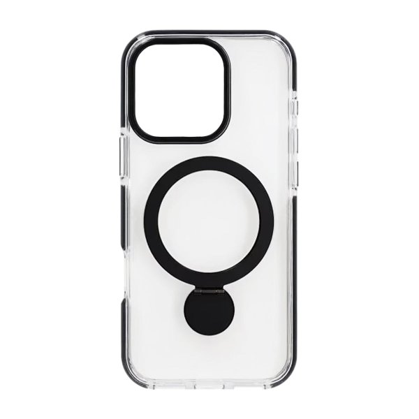 iPhone 16 Pro Max Deksel Ring Stand MagSafe Svart
