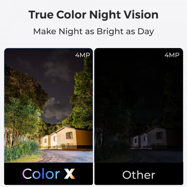 Reolink CX810 PoE kamera Utendørs 4K ColorX Natt Syn