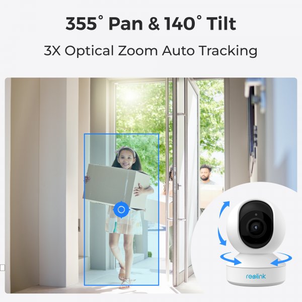 Reolink E1 Zoom (E340) Smart Inne Kamera WiFi
