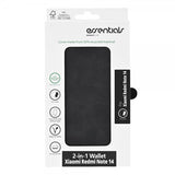 Essentials Xiaomi Redmi Note 14 5G Etui 2-in-1 Vegan Leather Svart