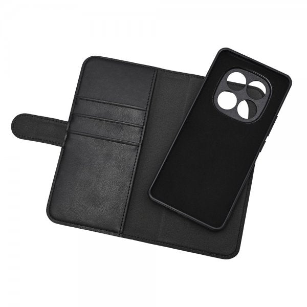 Essentials Xiaomi Redmi Note 14 Pro 5G Etui 2-in-1 Vegan Leather Svart