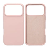 iPhone 17 Pro Max Deksel Liquid Silicone Rosa